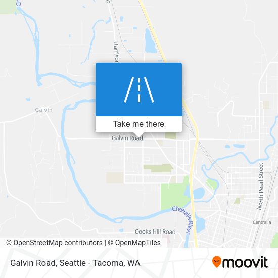 Mapa de Galvin Road