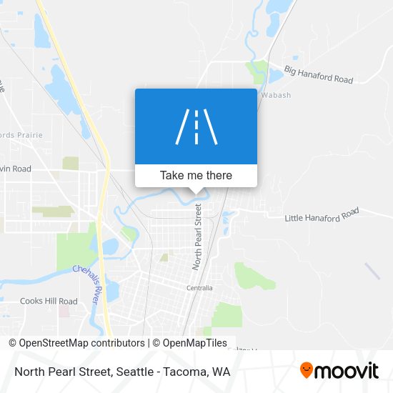 North Pearl Street map