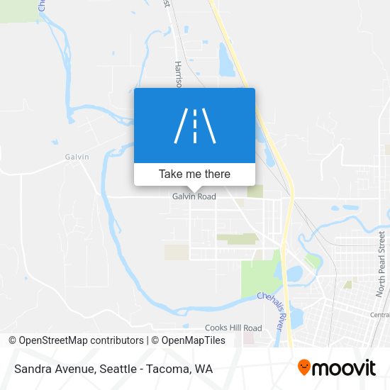 Sandra Avenue map