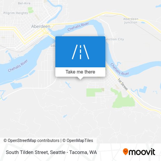 Mapa de South Tilden Street
