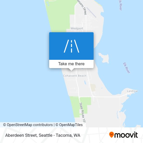 Aberdeen Street map