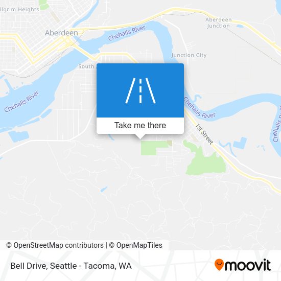 Bell Drive map
