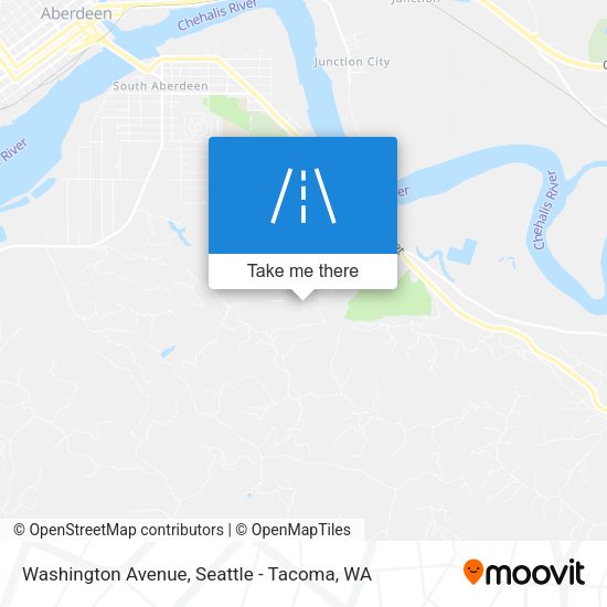 Washington Avenue map
