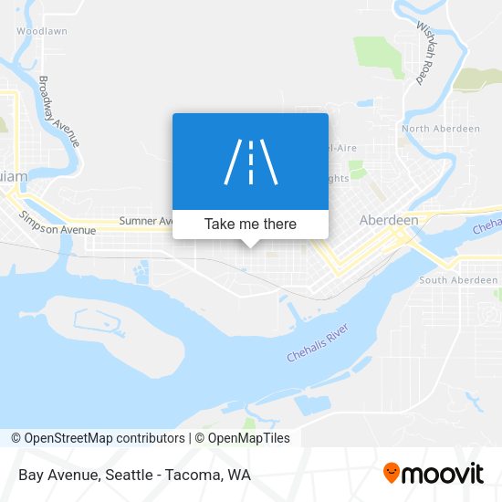 Mapa de Bay Avenue