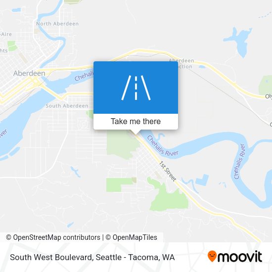 South West Boulevard map
