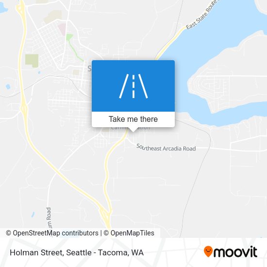Holman Street map