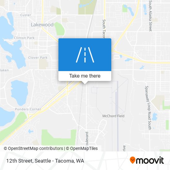 12th Street map