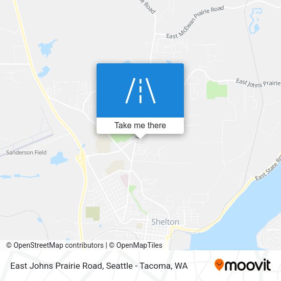 Mapa de East Johns Prairie Road
