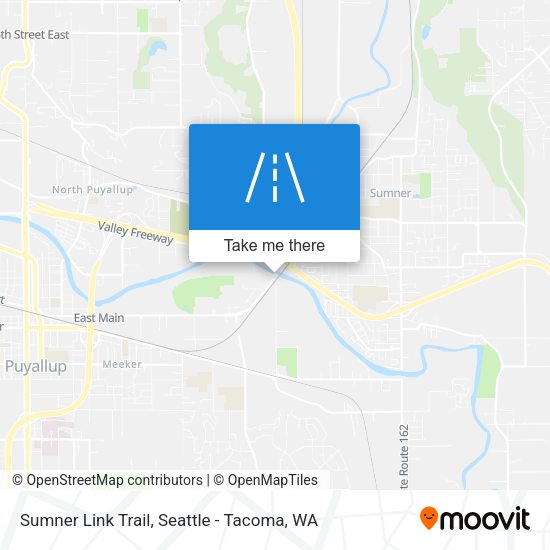 Sumner Link Trail map