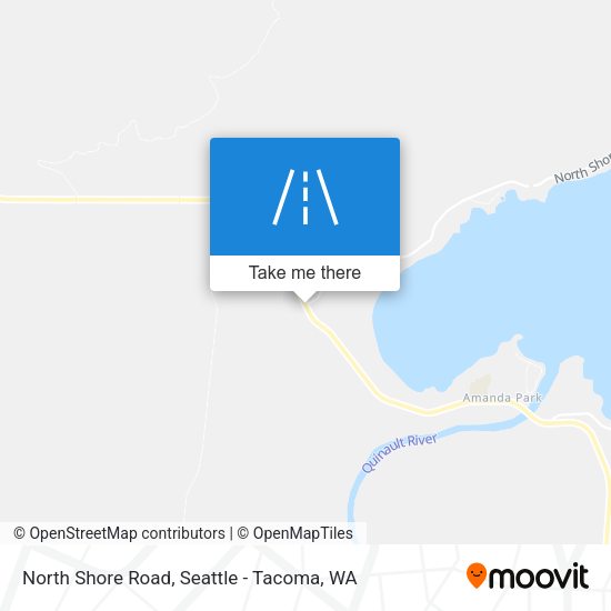North Shore Road map