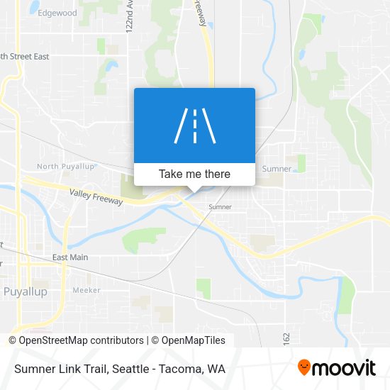 Mapa de Sumner Link Trail