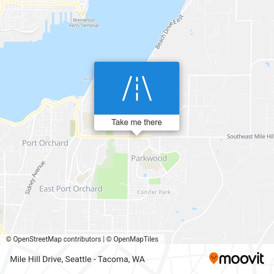 Mapa de Mile Hill Drive