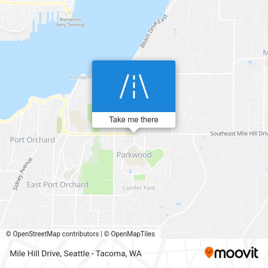 Mapa de Mile Hill Drive