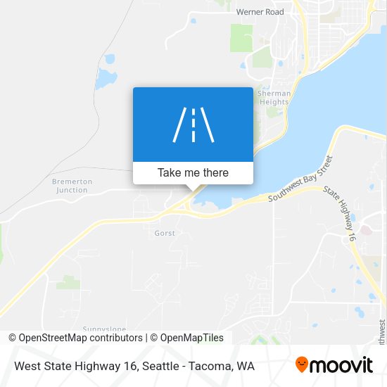 Mapa de West State Highway 16