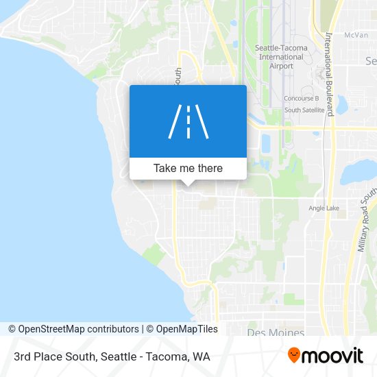 3rd Place South map