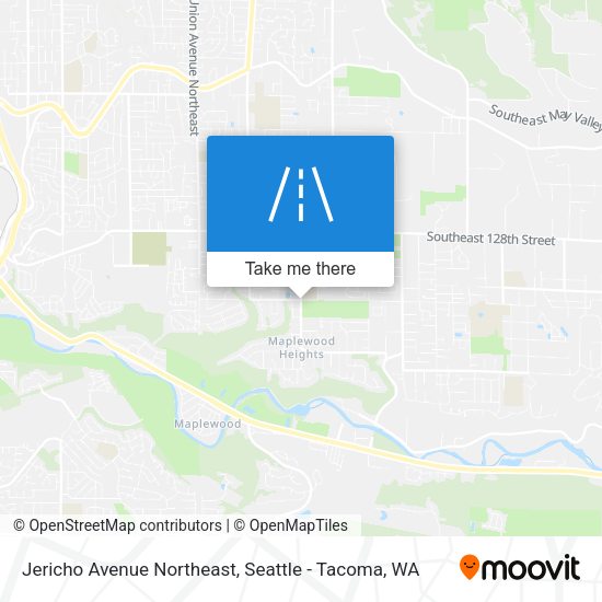 Mapa de Jericho Avenue Northeast