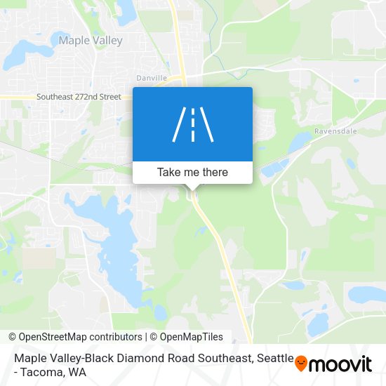 Mapa de Maple Valley-Black Diamond Road Southeast
