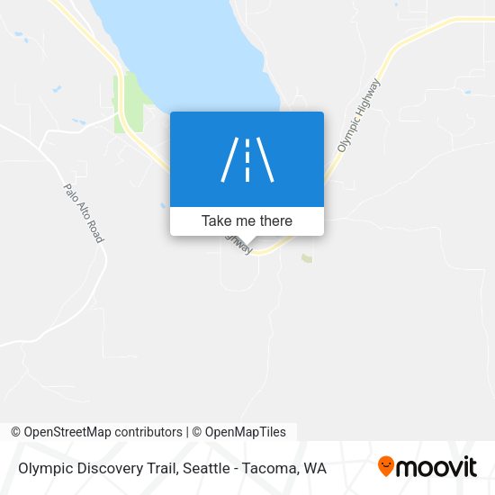 Olympic Discovery Trail map