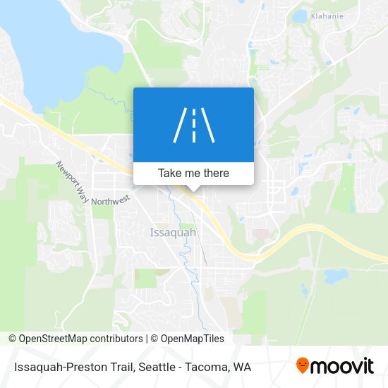 Mapa de Issaquah-Preston Trail