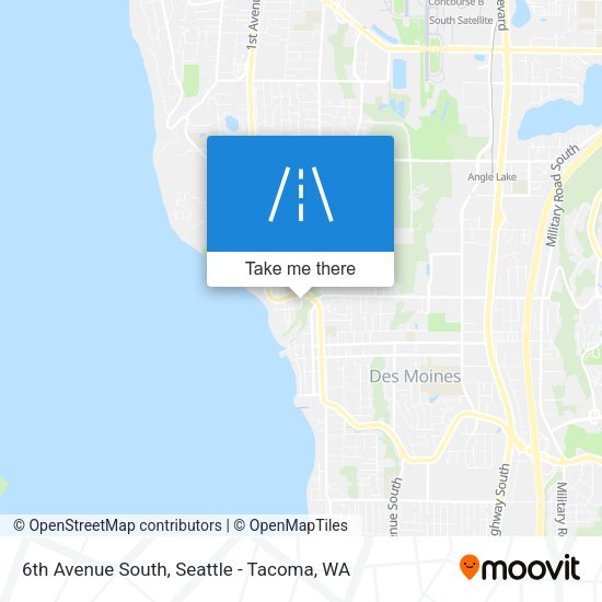 Mapa de 6th Avenue South