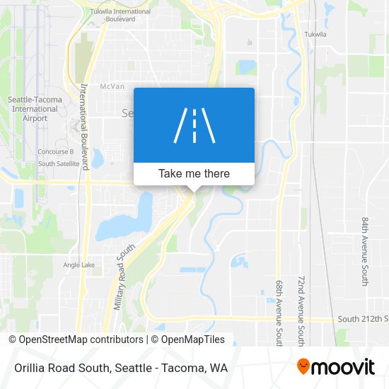 Orillia Road South map