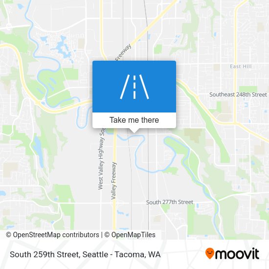 Mapa de South 259th Street