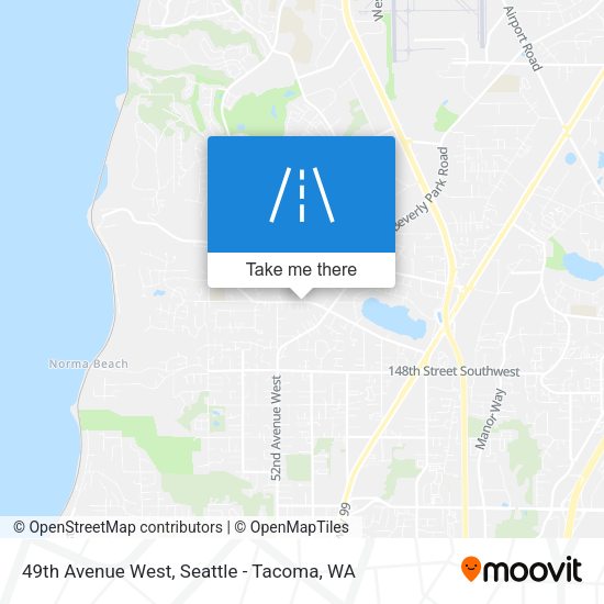 Mapa de 49th Avenue West
