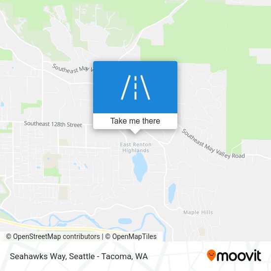 Seahawks Way map