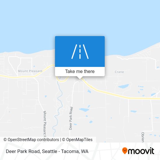 Deer Park Road map