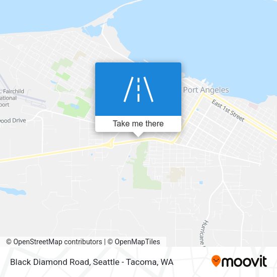 Mapa de Black Diamond Road