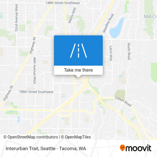 Interurban Trail map