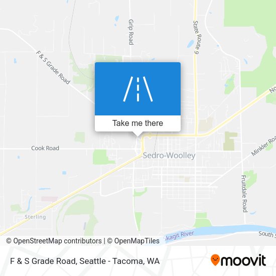 Mapa de F & S Grade Road