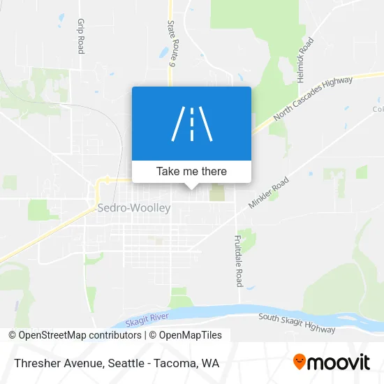 Mapa de Thresher Avenue