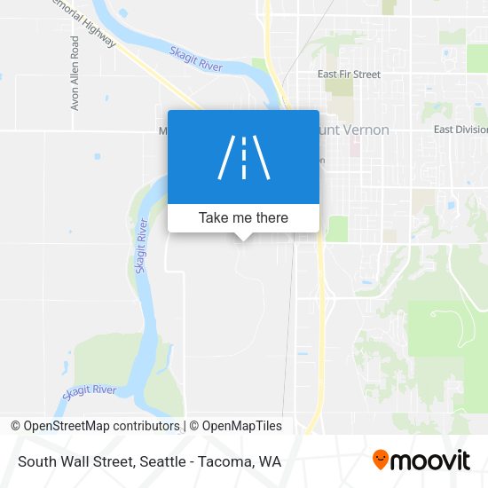 South Wall Street map