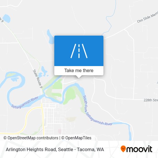 Arlington Heights Road map