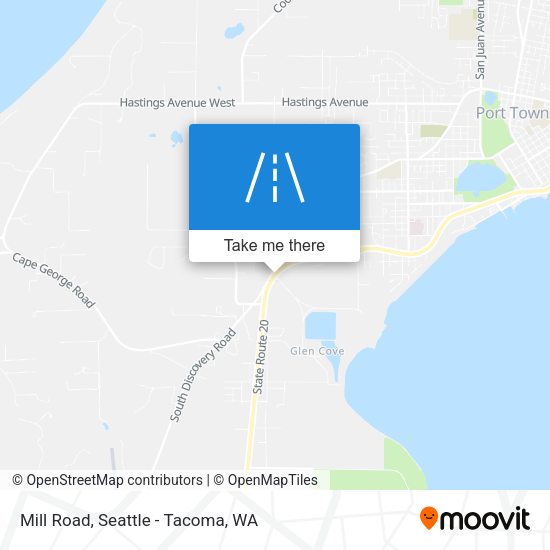 Mill Road map