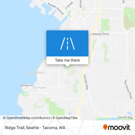 Ridge Trail map