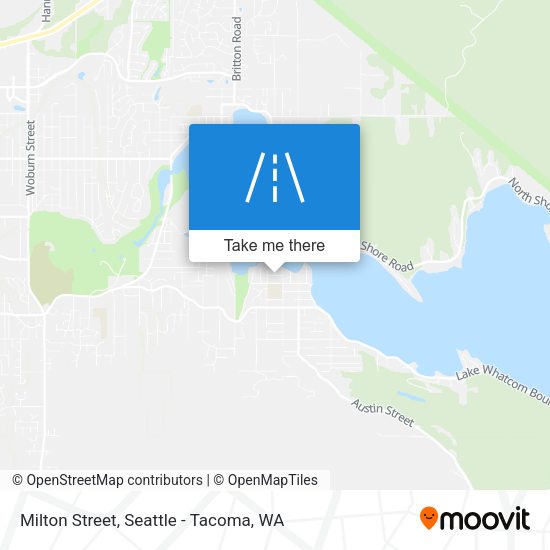 Mapa de Milton Street