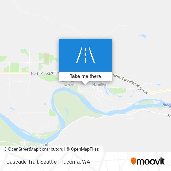 Cascade Trail map