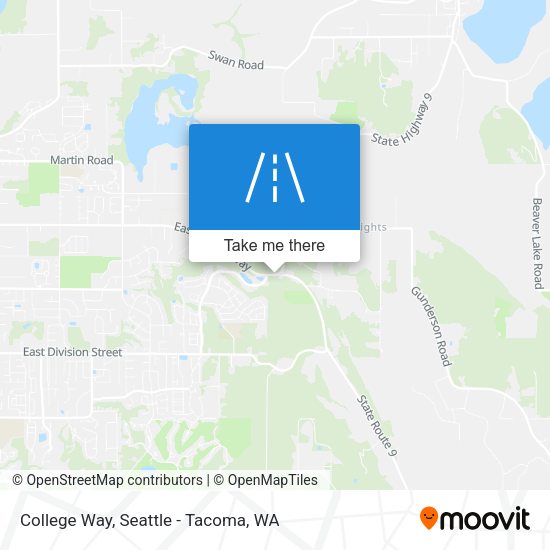 College Way map