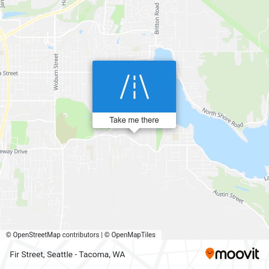 Fir Street map