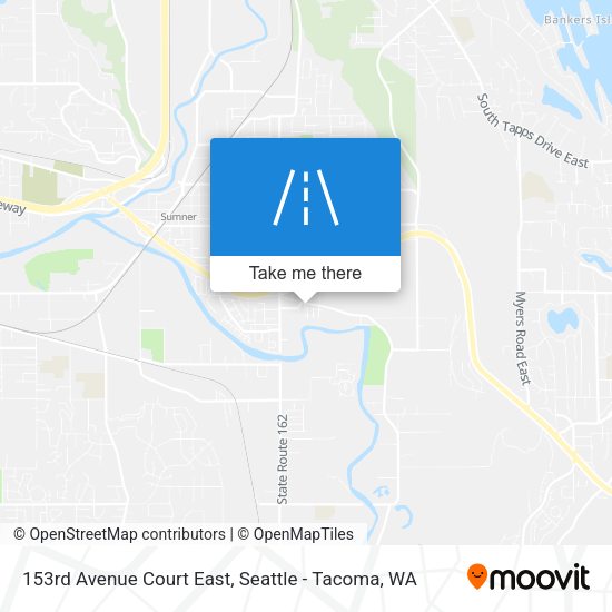 153rd Avenue Court East map