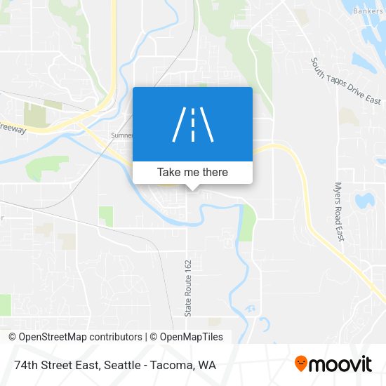 Mapa de 74th Street East