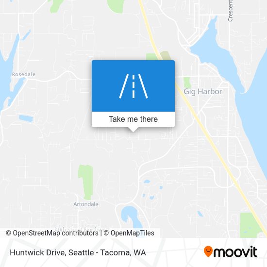 Mapa de Huntwick Drive