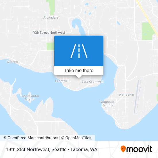 Mapa de 19th Stct Northwest