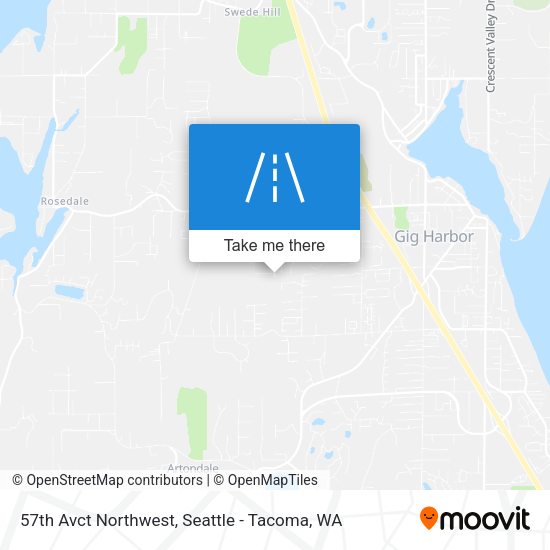 Mapa de 57th Avct Northwest