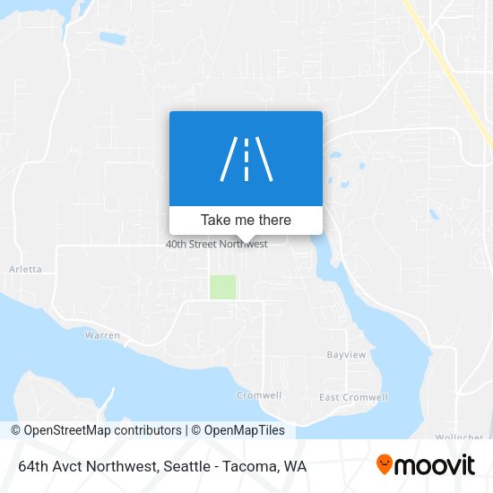 Mapa de 64th Avct Northwest