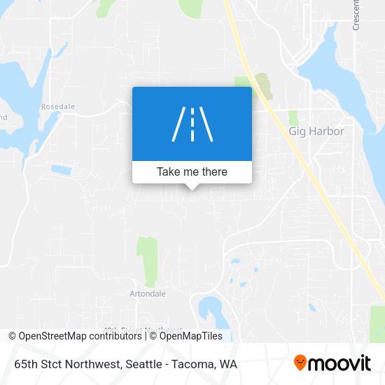 Mapa de 65th Stct Northwest