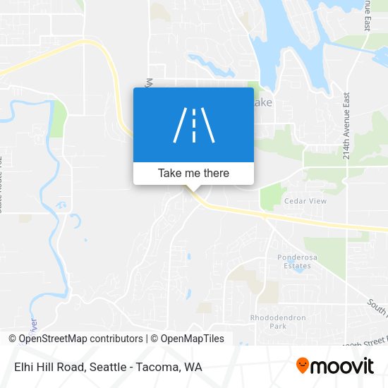 Mapa de Elhi Hill Road