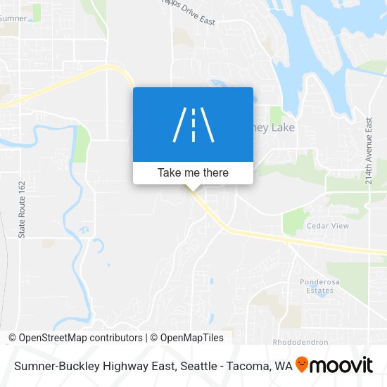 Sumner-Buckley Highway East map